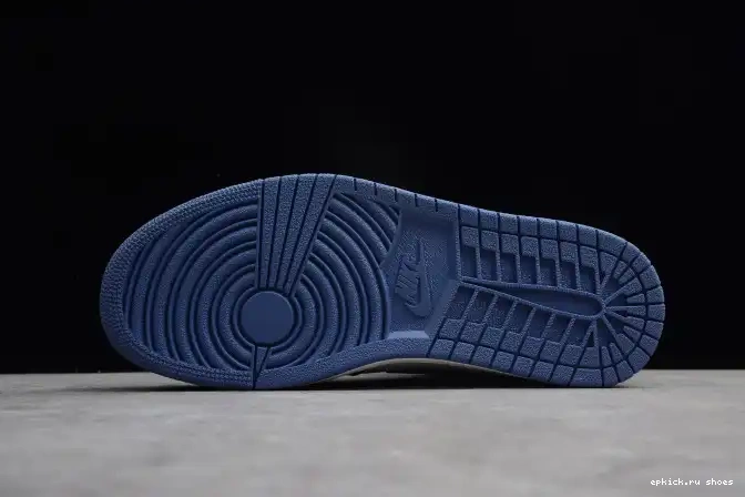 Rep Moon Blue Retro 1 High Jordan Air 555088-115 OG 0511